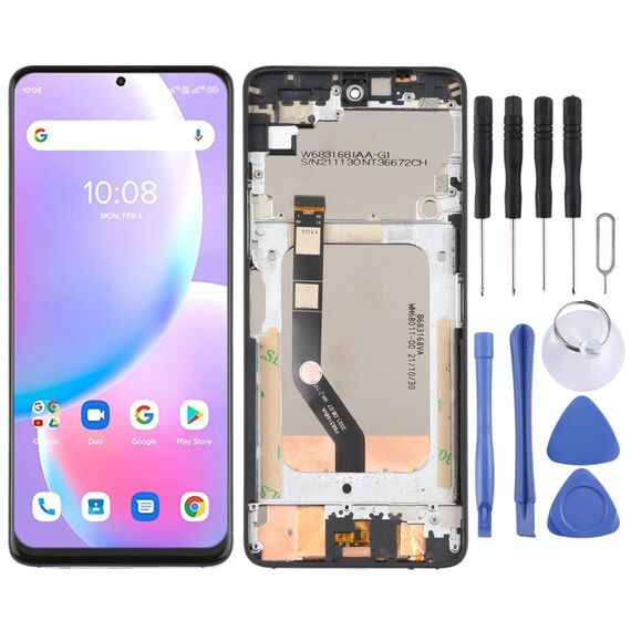 Schermo LCD Origina per Umidigi A11 Pro Max con digitalizzatore assemblaggio completo (nero)