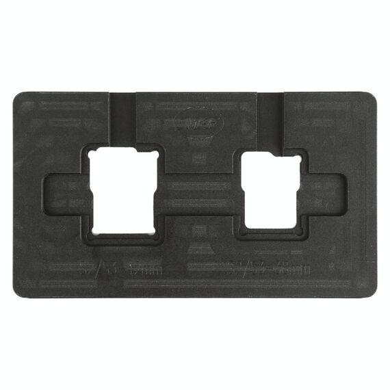 2 in 1 stampo fisso LCD / touch / posizionamento per la serie di orologio Apple 2/3 (38mm / 42mm)