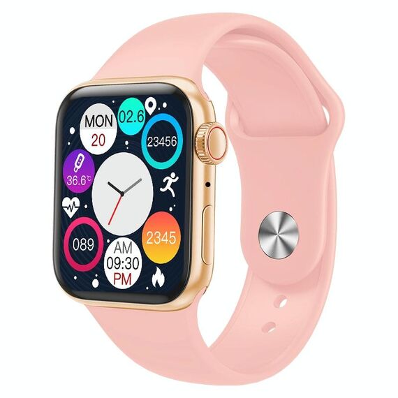 I7 mini 1.62 inch IP67 Waterproof Color Screen Smart Watch(Pink)