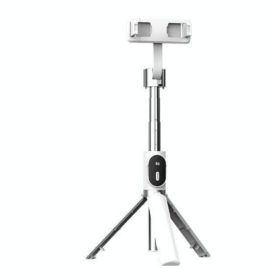 P60 Fill Light Bluetooth Mobile Selfie Stick (Bianco)