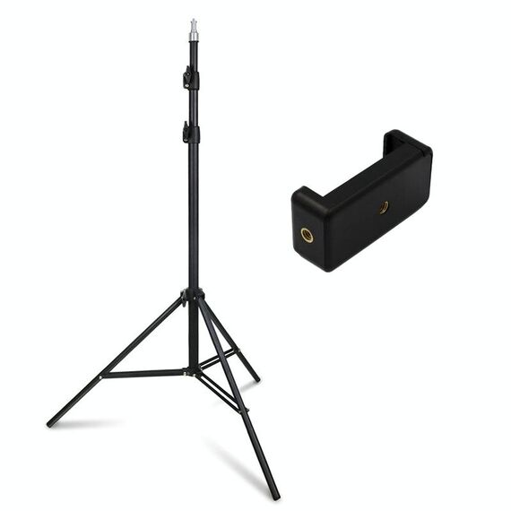 ZF0111 Titolare del telefono cellulare LIVE PIANO, STILE: 1.2m Stand + clip per telefono