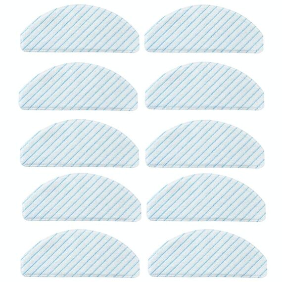 10 PCS RAG MOP PANNELLI PER ECOVACS DEEBOT T8 Series