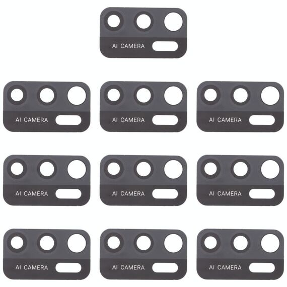 10 PCS Back Camera Lens per ZTE BLADE A7S 2020