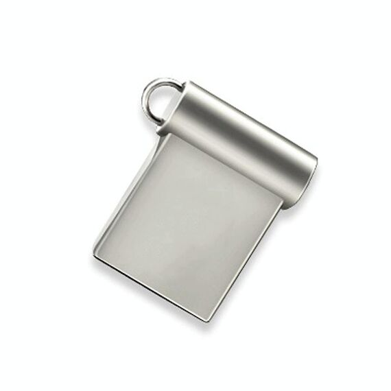 ZSUMI1 USB2.0 Mini metalli ad alta velocità MINI DISCO U, Capacità: 128 GB (argento)