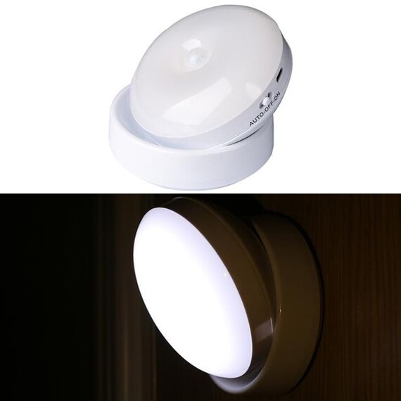 DMK-6PL Cabinet da cucina Body Sensing a infrarossi Lampada, Stile: Ruota Ricarica (luce bianca)