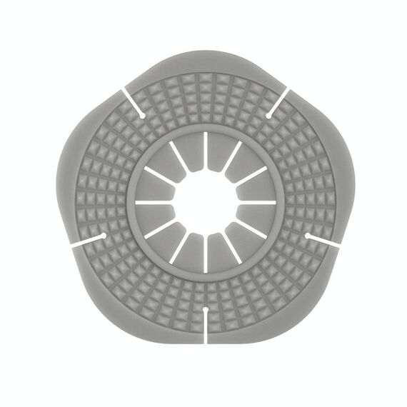 2 PCS Car Wiper Foro Copertura protettiva in silicone, Dimensione fisica: Big Hole (Grigio)