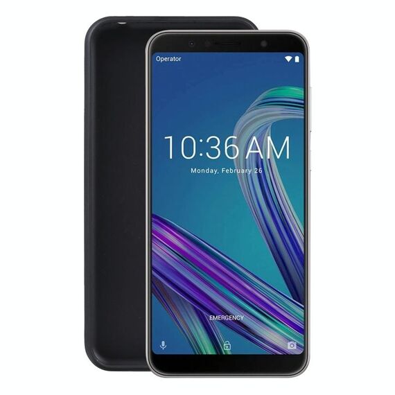 Cassa del telefono TPU per ASUS ZENFONE MAX PRO ZB602KL (nero)