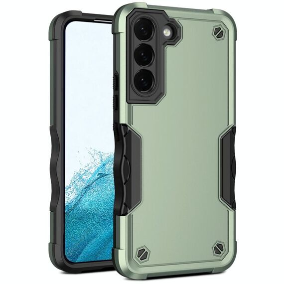 Per Samsung Galaxy S22 5G Custodia per cellulare antiscivolo (verde)