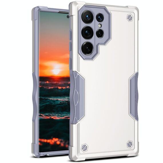 Per Samsung Galaxy S22 Ultra 5G Casetta antiscivolo (bianco)