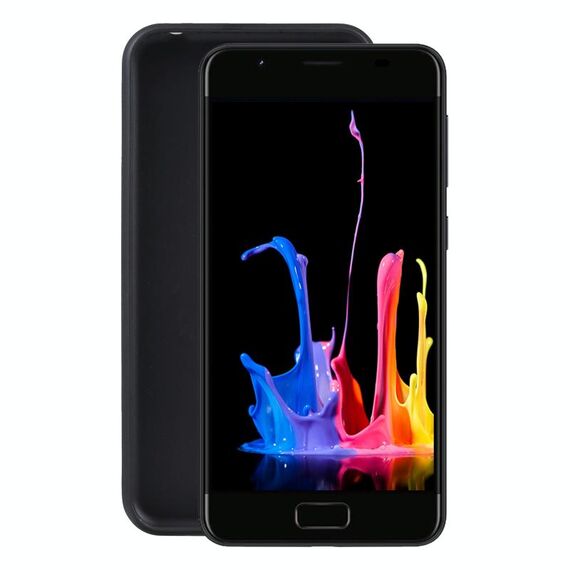 Cassa del telefono TPU per Asus Zenfone 4 Max ZC554KL (nero)