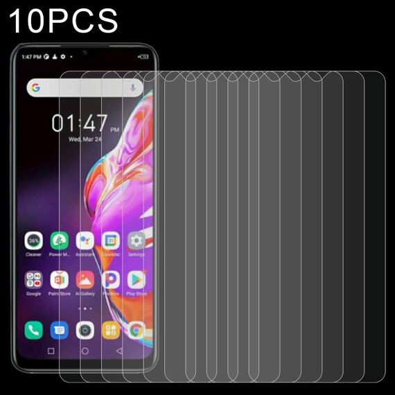 Pellicola in vetro temperato da 10 pezzi 0.26mm 9h 2.5D per infinix hot 10s