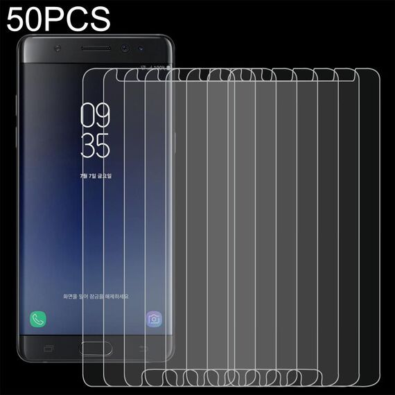 50 pz 0.26mm 9h 2.5D film in vetro temperato per Samsung Galaxy Nota Fe