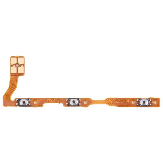 Per Vivo Y53S / Y72 5G Pulsante di accensione e cavo flessibile del pulsante del volume