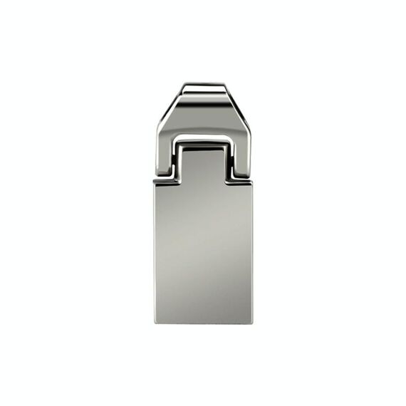 IT02 High-Speed USB 2.0 Catena in metallo USB Flash Drives, Capacità: 64 GB (bianco)