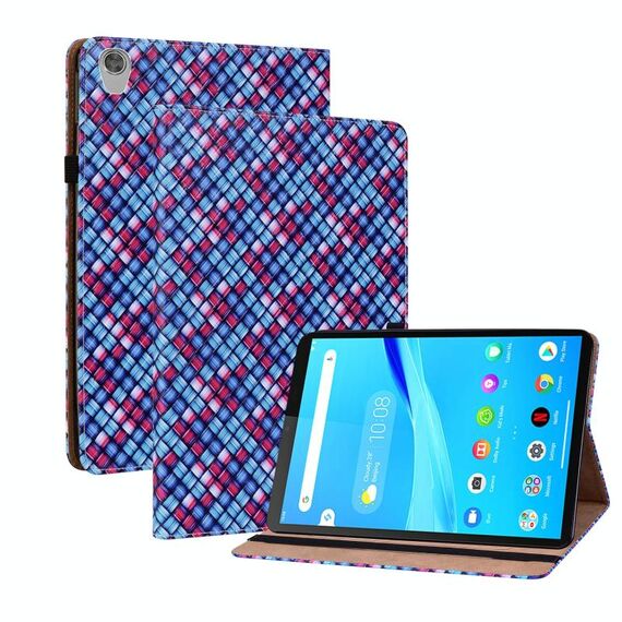 Per Lenovo Tab M8 HD TB-8505F 8.0 Custodia per tablet in pelle con tessere con supporto (blu)