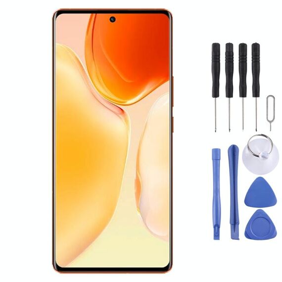 Schermo LCD Super AMOLED originale per Vivo X70 Pro V2134A, V2105 con assemblaggio completo di digitalizzatore