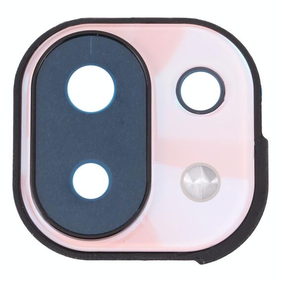 Frame lente per fotocamera posteriore per Xiaomi Mi 11 Lite/11 Lite 5G NE (rosa)