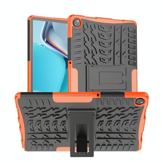Per OPPO Realme Pad 10.4 Texture TPU TPU + Case Tablet PC (arancione)