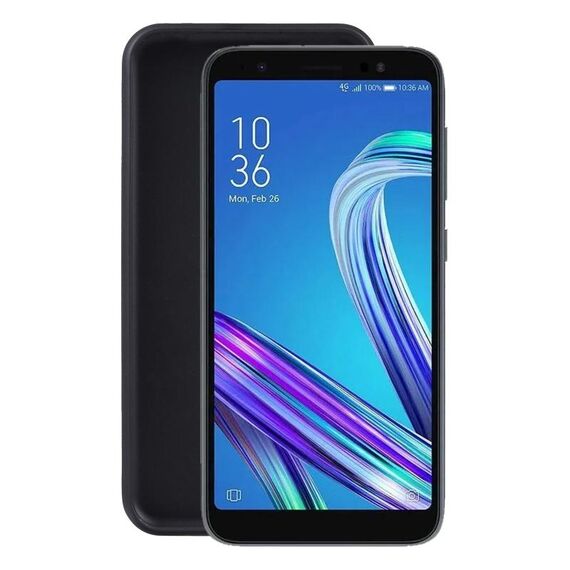 Cassa del telefono TPU per Asus Zenfone Live L2 (nero)