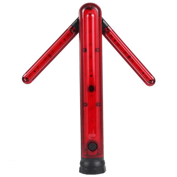 JT01 Barra di avvertimento della luce del segnale della freccia della freccia della freccia del traffico ricaricabile (luce rossa)