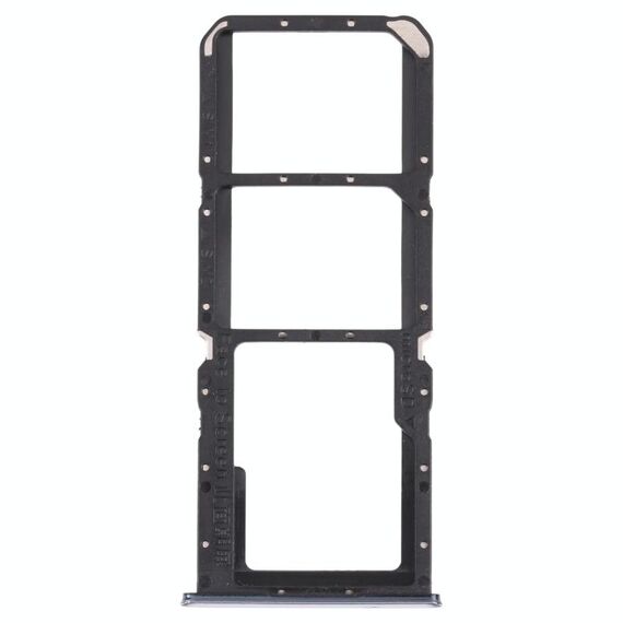 Per OPPO A74 5G CPH2197 CPH2263 Vassoio Scheda SIM + Vassoio Scheda SIM + Vassoio Scheda Micro SD (Argento)