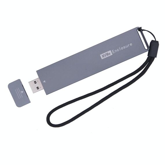 NVME M.2 Custodia SSD, Supporto 2230/2242/2260/2280 M.2 SSD