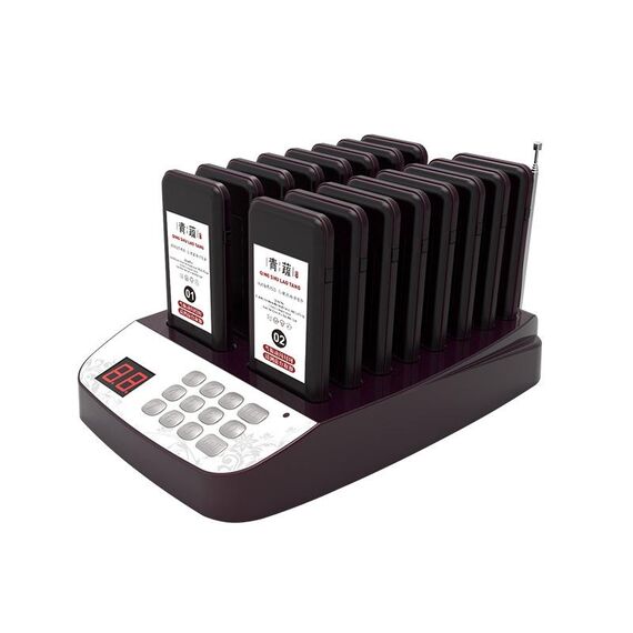 JT-911U Wireless Meal Seleder Queue Pick Up Caller
