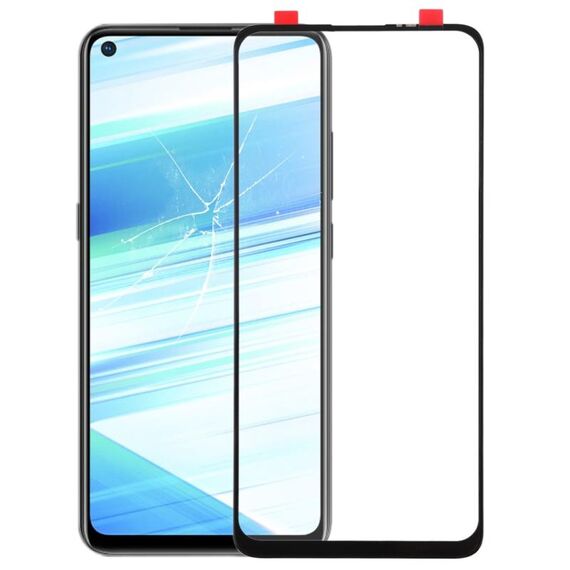 Per vivo Z5X Lente in vetro esterno dello schermo anteriore con adesivo otticamente trasparente OCA