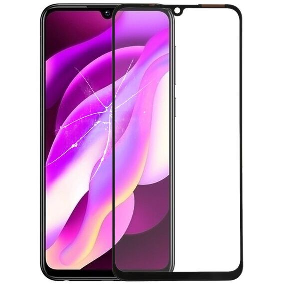 Per vivo Y97 / Z3 Lente in vetro esterno dello schermo anteriore con adesivo otticamente trasparente OCA
