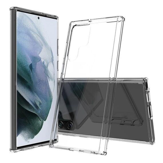 Per Samsung Galaxy S22 Ultra 5G antiurto impermeabile TPU TPU + Cassa del telefono acrilico (trasparente)