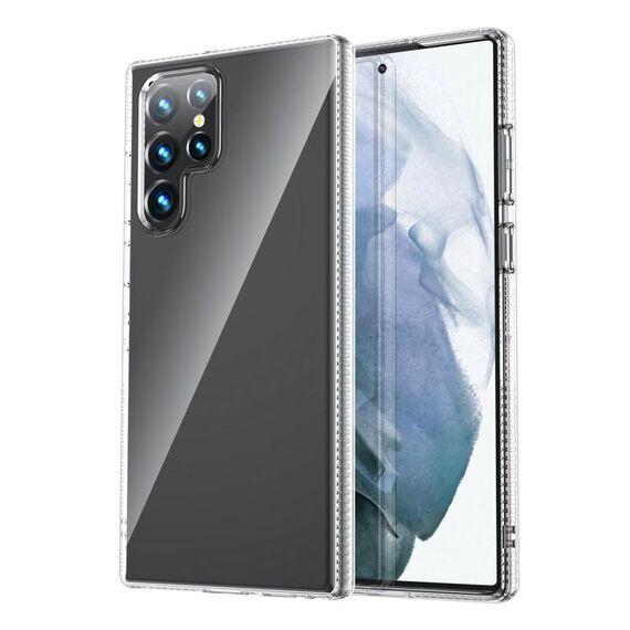 Per Samsung Galaxy S22 Ultra 5G Cassa del telefono TPU TPU ad alta trasparente TPU