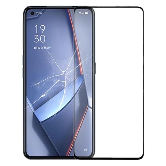 Per OPPO Reno Ace2 Lente in vetro esterno dello schermo anteriore con adesivo otticamente trasparente OCA