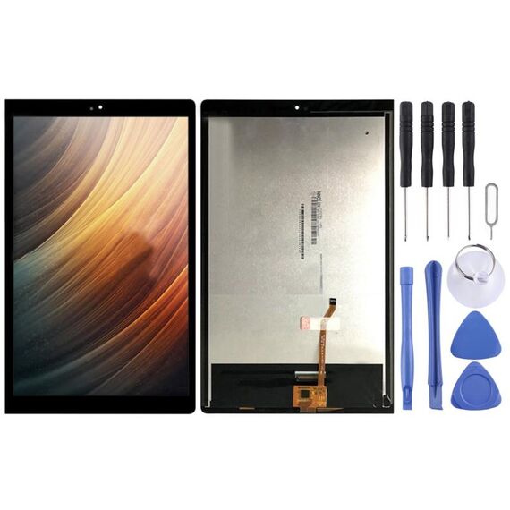 Schermo LCD OEM per Lenovo Yoga Tab 3 Plus YT-X703F, YT-X703, YT-X703L, YT-X703X con digitalizzatore assemblaggio completo (nero)