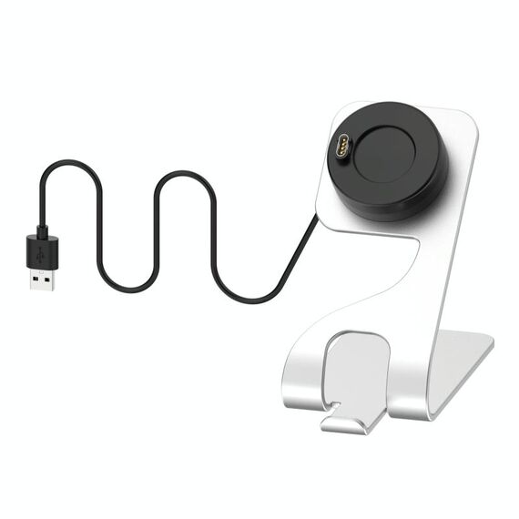 Per la base di ricarica magnetica a rotazione di Garmin Venu (argento)