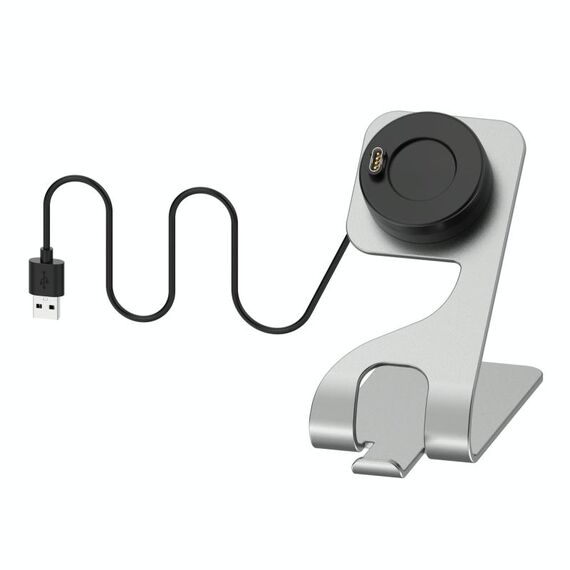 Per Garmin Forerunner 745 Base di ricarica magnetica rotabile (grigia)