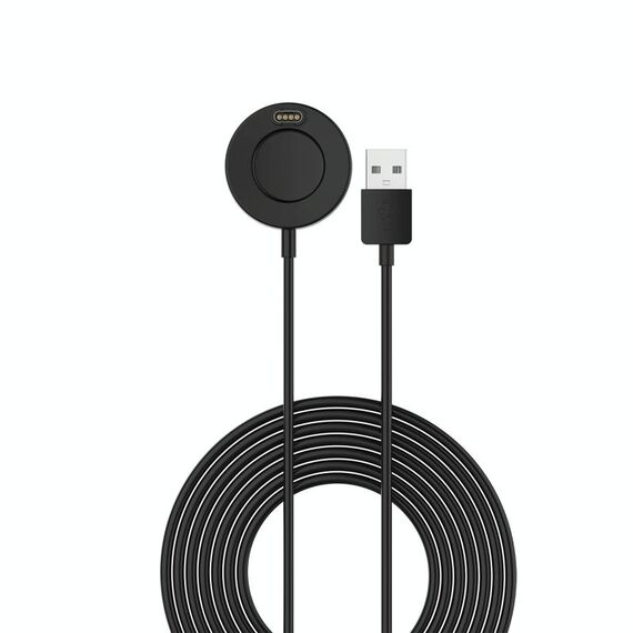 Per Garmin Venu 2 Plus Caricabatterie integrata con funzione di trasmissione dati (nero)