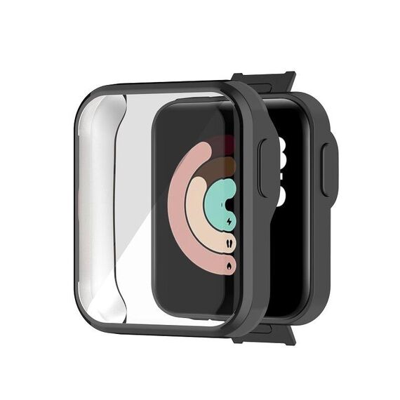 Per Xiaomi Redmi watch custodia protettiva integrata TPU (nero)