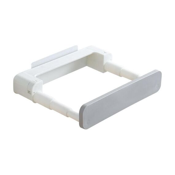 Scaffale per lavabo retrattile senza punzonatura low wc senza memoria (grigio bianco)