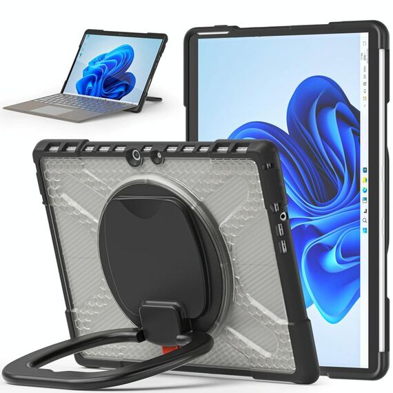 Per custodia tablet Microsoft Surface Pro 8 TPU + PC (trasparente)