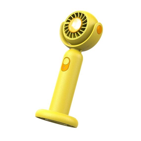 F10 USB Hanging Neck Fan (Giallo)