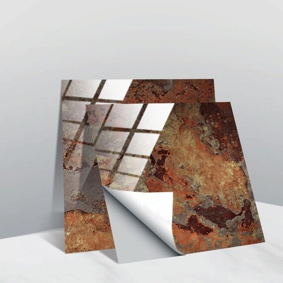 20 pz 15 cm PVC Crystal Crystal Crystal Pellicola geometrica Pattern Mattonelle Adesivo murale (TS245)