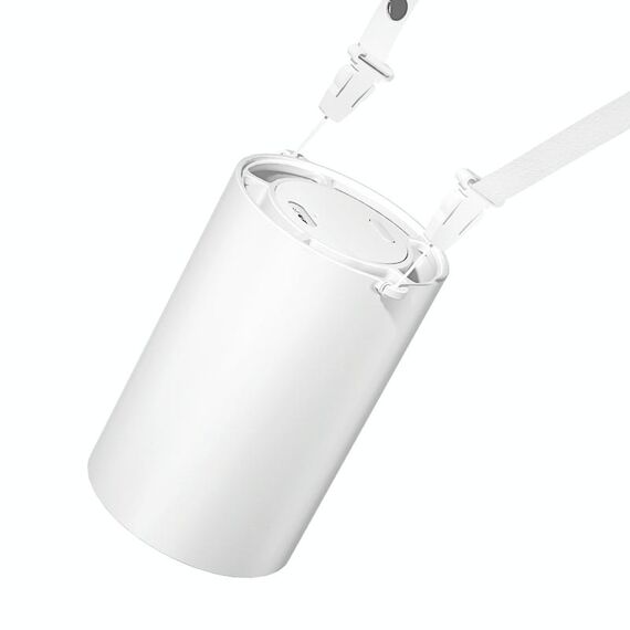 N1 Mini ventilatore da spunta senza foglie USB portatile N1 (bianco)
