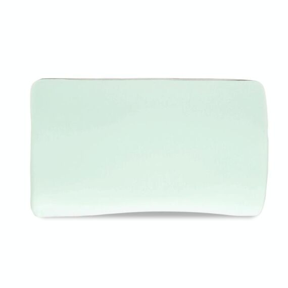 Cuscino per la crescita del bambino cuscino a lento ribaltamento in schiuma di memoria, dimensioni: 46 x28,5 x1 / 3 cm (verde)