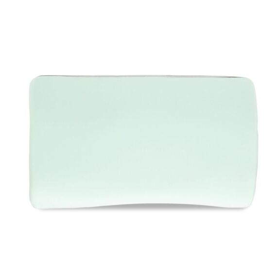 Cuscino per la crescita del bambino Cuscino in schiuma di memoria di ritorno lento, Dimensioni: 46 x28,5 x4 / 7 cm (verde)