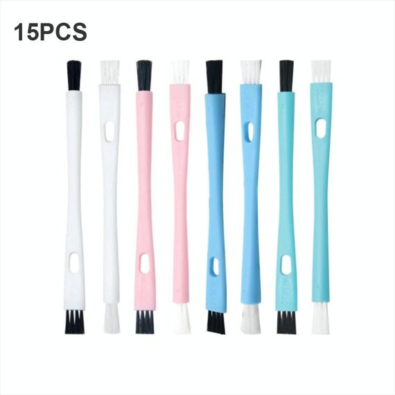 15 pezzi Brush Brush Brush Brush Maker Grinder Pennello in setole Piccola (consegna colore casuale)