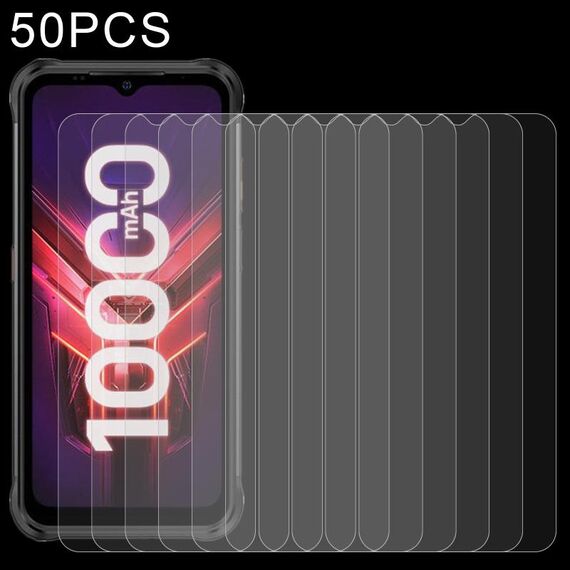 50 PCS 0.26mm 9h Film di vetro temperato 9h 2.5D per Ulefone Power Armor 14 Pro
