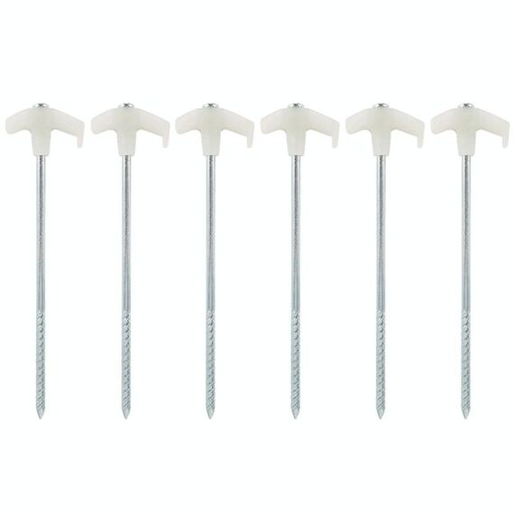 6 PCS Outdoor Camping Tent Luminus Nails (25 cm)