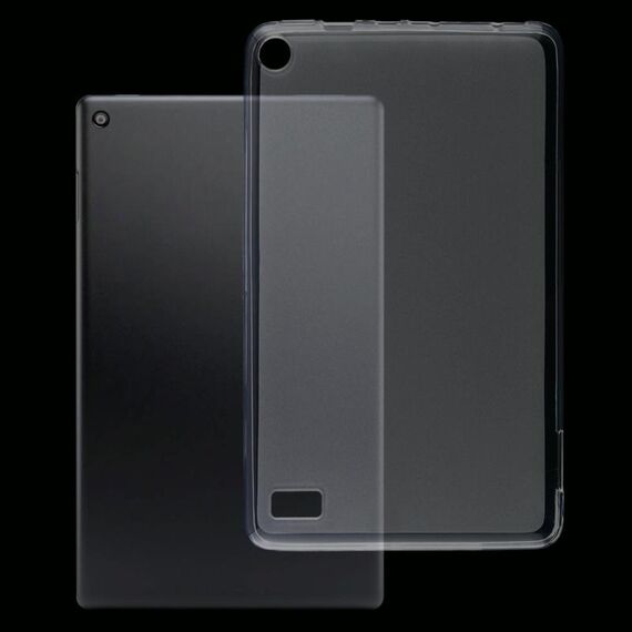 Per Amazon Kindle Fire 7 (2019) Custodia in TPU trasparente antiscivolo da 0,75 mm