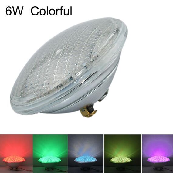 Sorgente luminosa subacquea da incasso a LED da 6W per piscina (luce colorata)