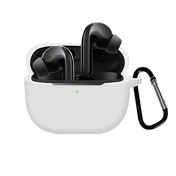 Per Xiaomi Flipbuds Pro Custodia protettiva in silicone full copertura (bianco)